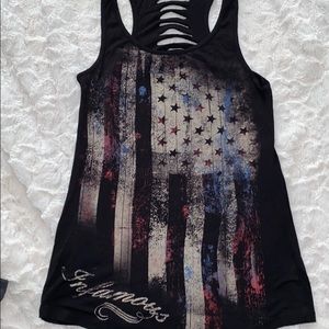 Infamous tank top
